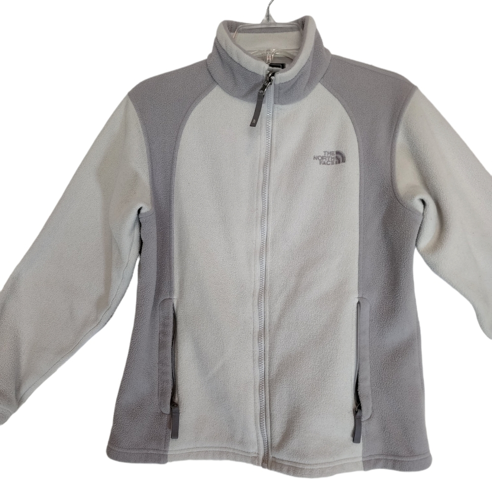The North Face Gray Khumbu Full Zip Jacket AXL9 Girls Large